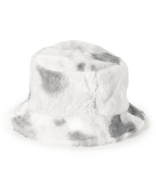 SHOO・LA・RUE（シューラルー）の「◆フェイクファーバケハ（ハット・レディース・サンドベージュ/ベージュ系その他2/グレー系1/ブラウン系2/アイボリー/ブラック・00）」の4枚目の写真