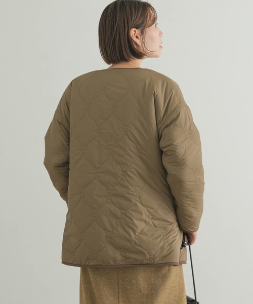 F by ROSSO（エフバイロッソ）の「F by ROSSO　ボアリバーシブルブルゾン（ブルゾン・レディース・ベージュ/ブラック/オフホワイト・FREE）」の19枚目の写真