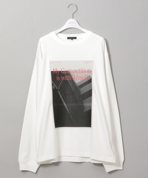 NUMERALS（ヌメラルズ）の「【UNISEX】[NUMERALS]グラフィックロンT（Tシャツ/カットソー・メンズ・ブラック/グリーン/ホワイト/チャコール・MEDIUM/LARGE）」の2枚目の写真