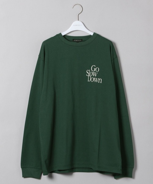 NUMERALS（ヌメラルズ）の「【UNISEX】[NUMERALS]グラフィックロンT（Tシャツ/カットソー・メンズ・ブラック/グリーン/ホワイト/チャコール・MEDIUM/LARGE）」の7枚目の写真
