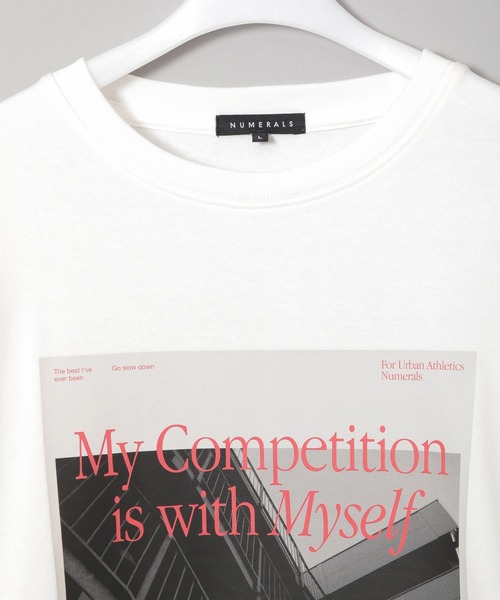 NUMERALS（ヌメラルズ）の「【UNISEX】[NUMERALS]グラフィックロンT（Tシャツ/カットソー・メンズ・ブラック/グリーン/ホワイト/チャコール・MEDIUM/LARGE）」の8枚目の写真