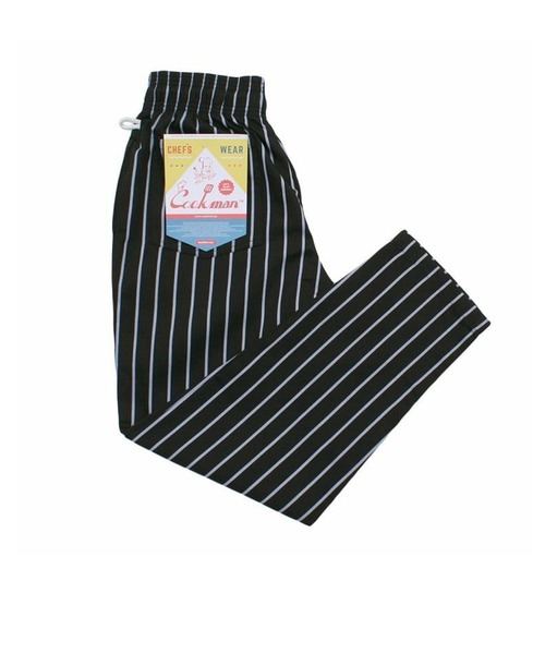 COOKMAN（クックマン）の「COOKMAN CHEF PANTS「STRIPE」/ BLACK（その他パンツ）」 WEAR