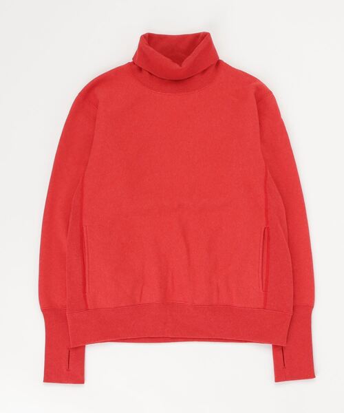 A VONTADE(アボンタージ)の「【A VONTADE】ア ボンタージ/ Turtle Neck Sweat(スウェット・メンズ・レッド・MEDIUM)」の1枚目の写真