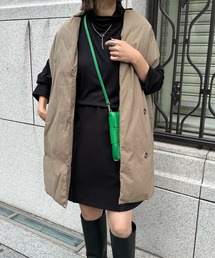 ストールライクハーフダウンベスト