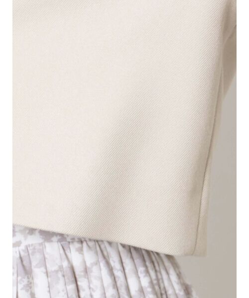 MERCURYDUO(マーキュリーデュオ)の「クロップドダブルジャケット(テーラードジャケット・レディース・ベージュ/ミント・MEDIUM/SMALL)」の21枚目の写真