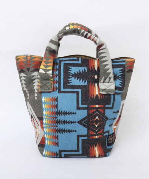 PENDLETON（ペンドルトン）の「【PENDLETON×TAION/ペンドルトン×タイオン】3WAY LUNCH TOTE BAG-S（トートバッグ・メンズ・ベージュ系その他3/ブルー系その他7/グリーン系その他3/ブラック系その他3・FREE）」の14枚目の写真