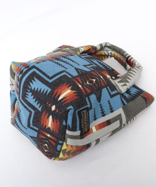 PENDLETON（ペンドルトン）の「【PENDLETON×TAION/ペンドルトン×タイオン】3WAY LUNCH TOTE BAG-S（トートバッグ・メンズ・ベージュ系その他3/ブルー系その他7/グリーン系その他3/ブラック系その他3・FREE）」の17枚目の写真