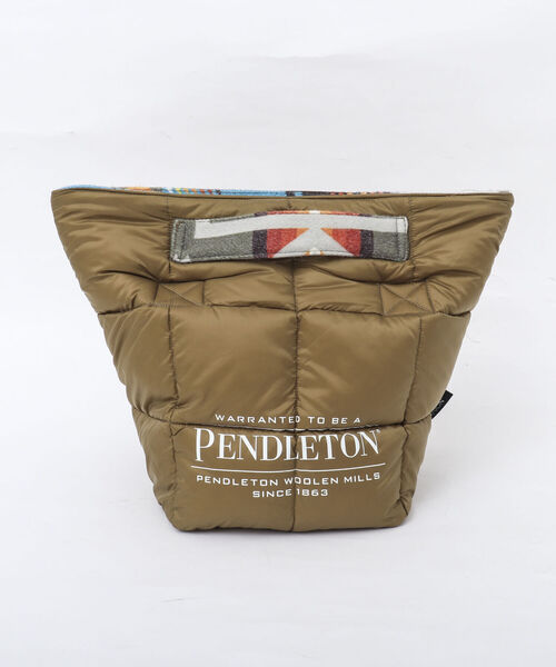 PENDLETON（ペンドルトン）の「【PENDLETON×TAION/ペンドルトン×タイオン】3WAY LUNCH TOTE BAG-S（トートバッグ・メンズ・ベージュ系その他3/ブルー系その他7/グリーン系その他3/ブラック系その他3・FREE）」の20枚目の写真