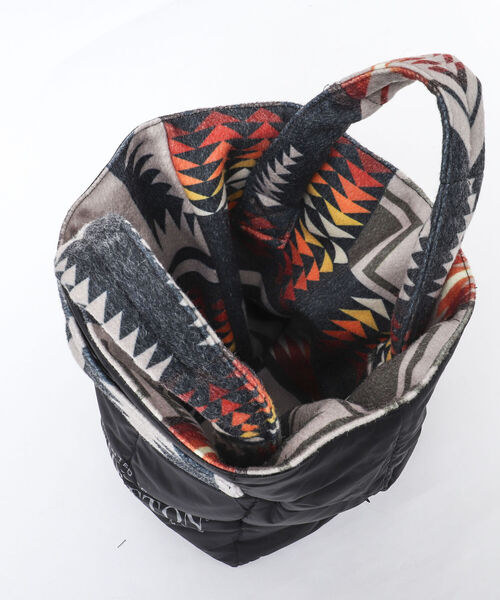 PENDLETON（ペンドルトン）の「【PENDLETON×TAION/ペンドルトン×タイオン】3WAY LUNCH TOTE BAG-S（トートバッグ・メンズ・ベージュ系その他3/ブルー系その他7/グリーン系その他3/ブラック系その他3・FREE）」の6枚目の写真