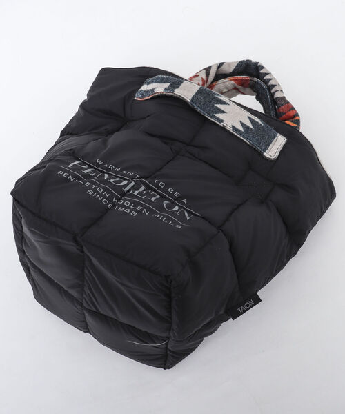 PENDLETON（ペンドルトン）の「【PENDLETON×TAION/ペンドルトン×タイオン】3WAY LUNCH TOTE BAG-S（トートバッグ・メンズ・ベージュ系その他3/ブルー系その他7/グリーン系その他3/ブラック系その他3・FREE）」の7枚目の写真