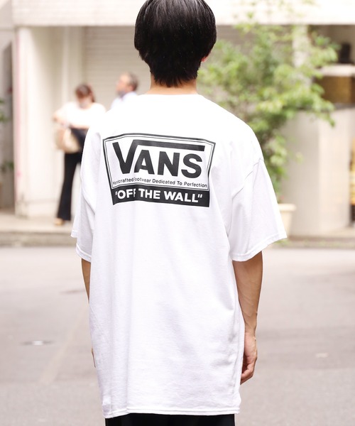 VANS(バンズ)の「別注:VANS/ヴァンズ M HANDCRAFTED LOGO TEE Tシャツ(Tシャツ/カットソー・メンズ・ブラック/ホワイト×レッド/ホワイト×ブラック・S/M/L)」の14枚目の写真