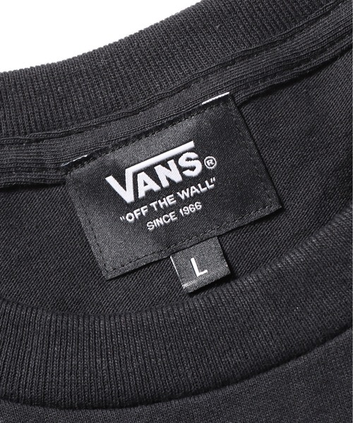 VANS(バンズ)の「別注:VANS/ヴァンズ M HANDCRAFTED LOGO TEE Tシャツ(Tシャツ/カットソー・メンズ・ブラック/ホワイト×レッド/ホワイト×ブラック・S/M/L)」の16枚目の写真