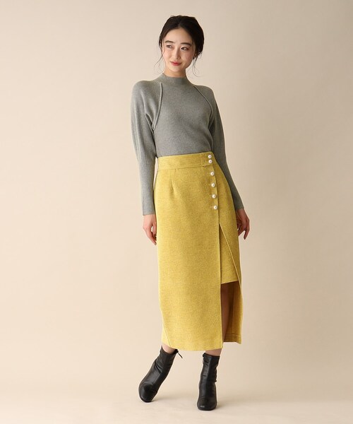 OPAQUE.CLIP（オペークドットクリップ）の「◆ラメリブラグランデザインニット（ニット/セーター・レディース・シルバー系5/ゴールド系その他5・38）」の14枚目の写真