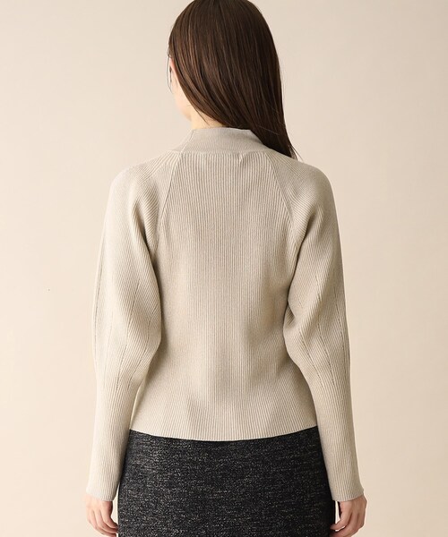 OPAQUE.CLIP（オペークドットクリップ）の「◆ラメリブラグランデザインニット（ニット/セーター・レディース・シルバー系5/ゴールド系その他5・38）」の16枚目の写真