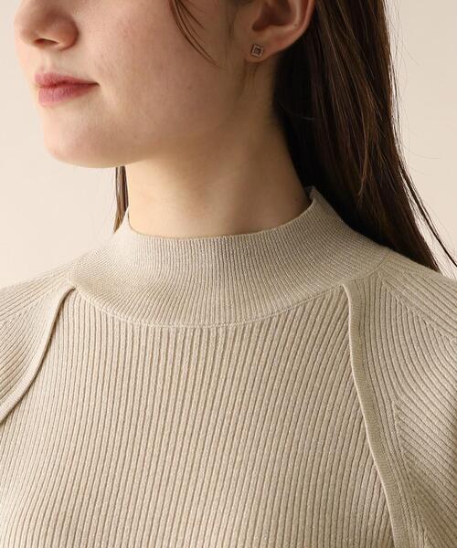 OPAQUE.CLIP（オペークドットクリップ）の「◆ラメリブラグランデザインニット（ニット/セーター・レディース・シルバー系5/ゴールド系その他5・38）」の17枚目の写真