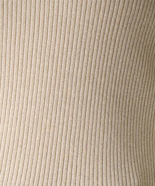 OPAQUE.CLIP（オペークドットクリップ）の「◆ラメリブラグランデザインニット（ニット/セーター・レディース・シルバー系5/ゴールド系その他5・38）」の22枚目の写真