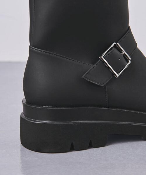 UNITED ARROWS(ユナイテッドアローズ)の「ALL/WEATHER ショートブーツ(ブーツ・レディース・ブラック・35/36/37/38)」の2枚目の写真