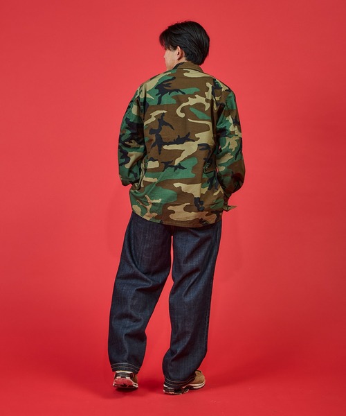 MILITARY（ミリタリー）の「100% COTTON RIPSTOP BDU JACKET / 100% コットン リップストップ ビーディーユー ジャケット（ミリタリージャケット・メンズ・カモフラージュ・SS/SR）」の12枚目の写真
