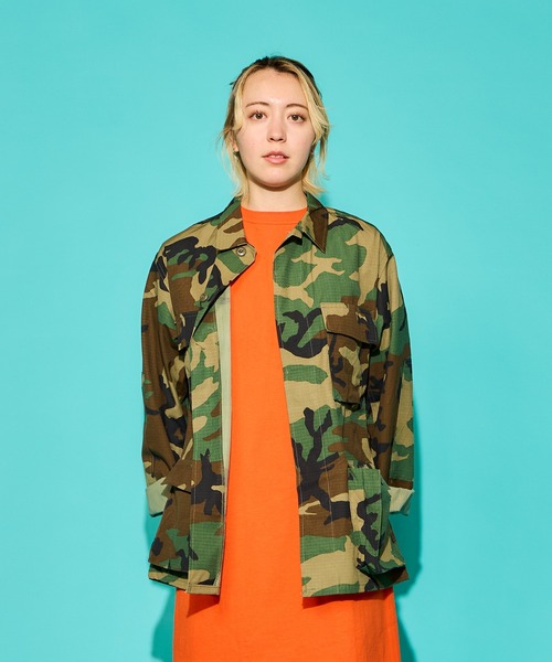 MILITARY（ミリタリー）の「100% COTTON RIPSTOP BDU JACKET / 100% コットン リップストップ ビーディーユー ジャケット（ミリタリージャケット・メンズ・カモフラージュ・SS/SR）」の11枚目の写真