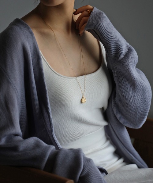 S.O.S☆B.C.コインネックレス オキシダイズドシルバー×ブラス Oxidized Necklace for Your Wardrobe | SYMPATHY OF SOUL
