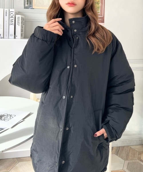 moment+（モーメントプラス）の「スタンドカラーファイバーダウン