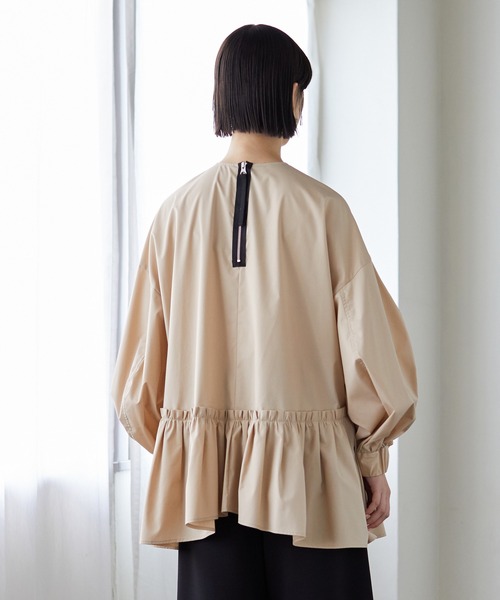 LANVIN en Bleu（ランバンオンブルー）の「ストレッチブロードギャザー