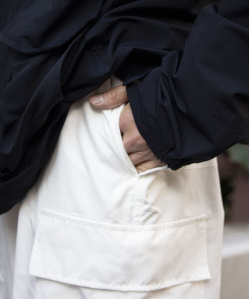 GLOSTER（グロスター）の「【GLOSTER/グロスター】M65 ワイドカーゴパンツ スノーカモ 裾ドローコード ミリタリー（カーゴパンツ・メンズ・ホワイト/ブラック/オリーブ・S/M/L）」の22枚目の写真