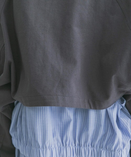 KBF（ケイビーエフ）の「3WAYミドルコート（その他アウター・レディース・チャコールグレー/ナチュラル・ONE）」の13枚目の写真