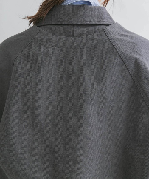 KBF（ケイビーエフ）の「3WAYミドルコート（その他アウター・レディース・チャコールグレー/ナチュラル・ONE）」の15枚目の写真