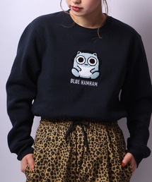 BLUE HAMHAM（ブルーハムハム）の「BLUE HAMHAM ブルーハムハム 裏起毛 スウェットトレーナー（スウェット）」