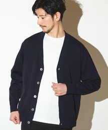 UNION STATION | 天竺編みニットカーディガン/マシンウォッシャブル(カーディガン/ボレロ)