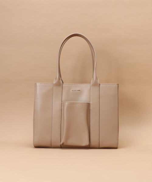 Samantha Thavasa（サマンサタバサ）の「ガラス調合皮トートバッグ（トートバッグ・レディース・ブラック/ベージュ/オフホワイト・FREE）」の15枚目の写真