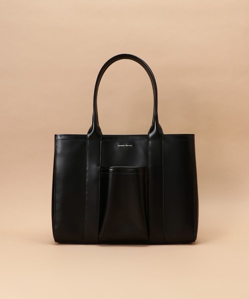 Samantha Thavasa（サマンサタバサ）の「ガラス調合皮トートバッグ（トートバッグ・レディース・ブラック/ベージュ/オフホワイト・FREE）」の16枚目の写真