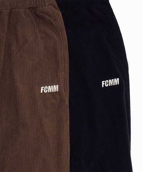 FCMM(エフシーエムエム)の「【日本限定アイテム】CORDUROY SEMI WIDE PATNS/コーデュロイセミワイドパンツ(その他パンツ・メンズ・ブラック/ブラウン・MEDIUM/LARGE)」の4枚目の写真