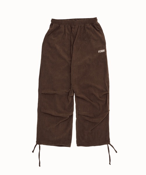 FCMM(エフシーエムエム)の「【日本限定アイテム】CORDUROY SEMI WIDE PATNS/コーデュロイセミワイドパンツ(その他パンツ・メンズ・ブラック/ブラウン・MEDIUM/LARGE)」の3枚目の写真