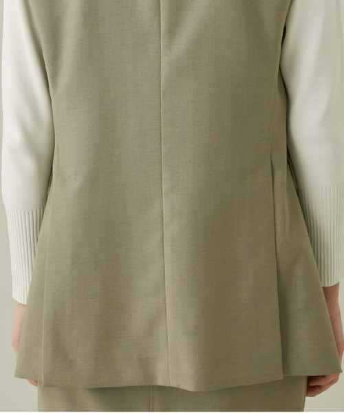 【美品】STUDIOUSステュディオス ジレ ベスト STUDIOUS/ステュディオス】テーラードキャミソールベスト/ジレ