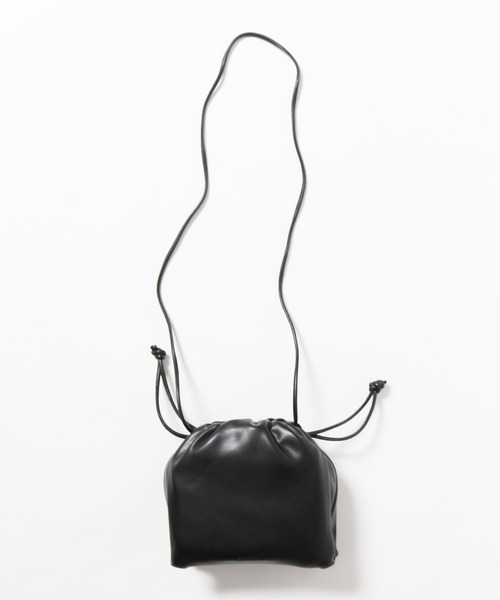 ESLOW（エスロー）の「ESLOW/エスロー DRAWSTRING BAG バッグ（ショルダーバッグ・レディース・ライトグレー/ブラック/ブルー/オレンジ・FREE）」の13枚目の写真