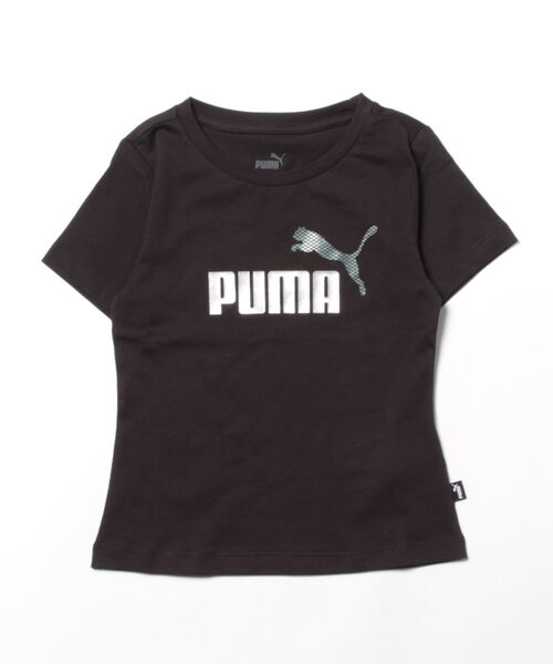 PUMA（プーマ）の「PUMA プーマ キッズ ガールズ ESS+ マーメード グラフィック 半袖 Tシャツ 120-（Tシャツ/カットソー・キッズ・ブラック/ホワイト・160/120/150/140/130）」の4枚目の写真