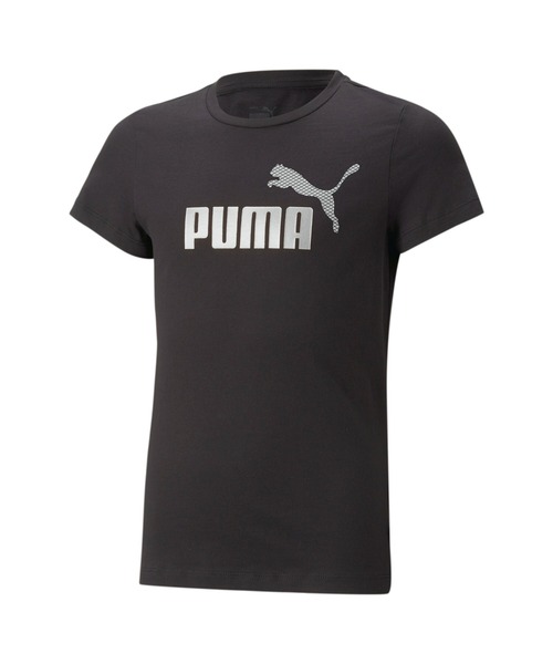 PUMA（プーマ）の「PUMA プーマ キッズ ガールズ ESS+ マーメード グラフィック 半袖 Tシャツ 120-（Tシャツ/カットソー・キッズ・ブラック/ホワイト・160/120/150/140/130）」の5枚目の写真
