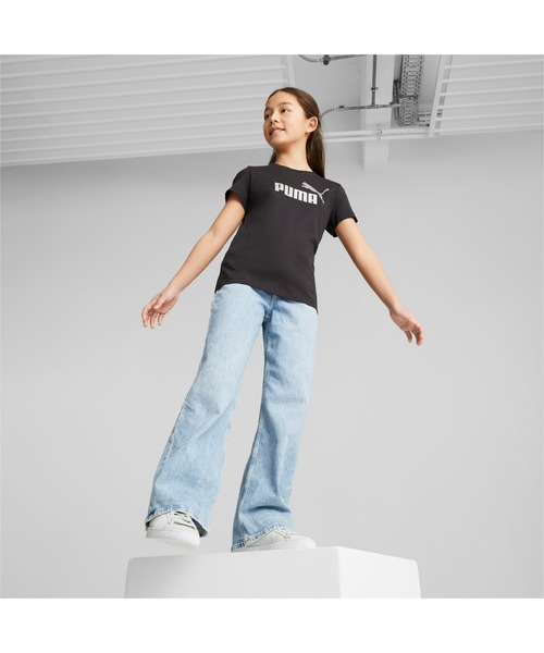 PUMA（プーマ）の「PUMA プーマ キッズ ガールズ ESS+ マーメード グラフィック 半袖 Tシャツ 120-（Tシャツ/カットソー・キッズ・ブラック/ホワイト・160/120/150/140/130）」の8枚目の写真