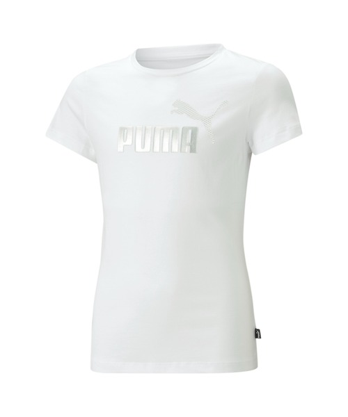 PUMA（プーマ）の「PUMA プーマ キッズ ガールズ ESS+ マーメード グラフィック 半袖 Tシャツ 120-（Tシャツ/カットソー・キッズ・ブラック/ホワイト・160/120/150/140/130）」の10枚目の写真