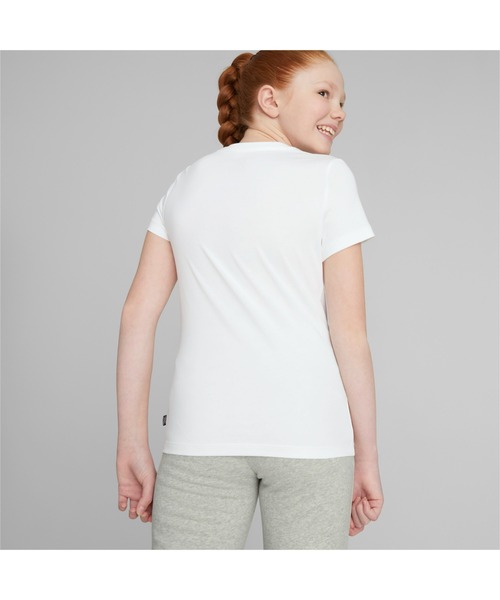 PUMA（プーマ）の「PUMA プーマ キッズ ガールズ ESS+ マーメード グラフィック 半袖 Tシャツ 120-（Tシャツ/カットソー・キッズ・ブラック/ホワイト・160/120/150/140/130）」の13枚目の写真