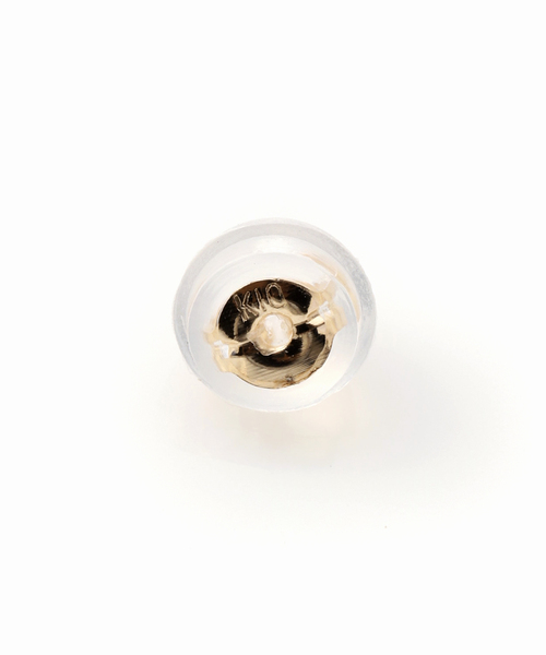 Lilas（リラ）の「オニキスピラミッドモチーフチェーンピアス K10（両耳）（ピアス（両耳用）・レディース・ゴールド・FREE）」の11枚目の写真