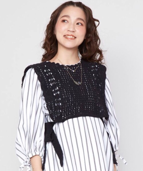 【セール】【欧州航路】クロシェットベスト（ベスト）｜欧州航路（オウシュウコウロ）