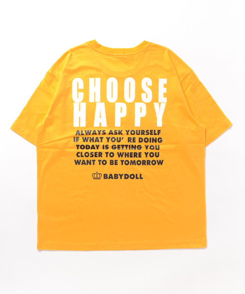 BABYDOLL(ベビードール)の「親子お揃い サングラス 半袖Tシャツ 7885A(Tシャツ/カットソー・レディース・ホワイト/マスタード/ピンク系その他7・M/XL/L/S)」の5枚目の写真