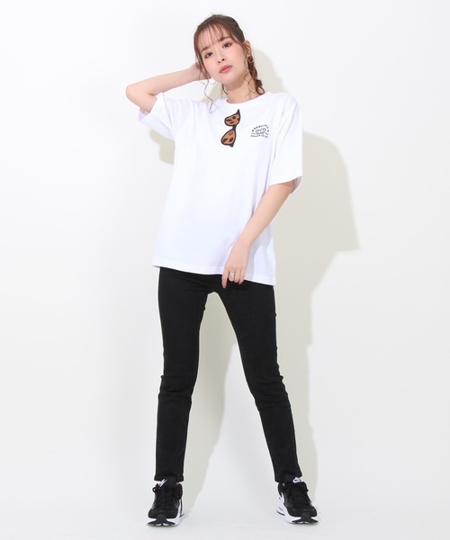 BABYDOLL(ベビードール)の「親子お揃い サングラス 半袖Tシャツ 7885A(Tシャツ/カットソー・レディース・ホワイト/マスタード/ピンク系その他7・M/XL/L/S)」の11枚目の写真