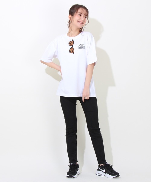 BABYDOLL(ベビードール)の「親子お揃い サングラス 半袖Tシャツ 7885A(Tシャツ/カットソー・レディース・ホワイト/マスタード/ピンク系その他7・M/XL/L/S)」の10枚目の写真