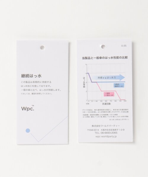 LBC（エルビーシー）の「【撥水】Wpc. ピオニ ミニ 折りたたみ傘（折りたたみ傘・レディース・スカイブルー/レッド/イエロー系・FREE）」の16枚目の写真