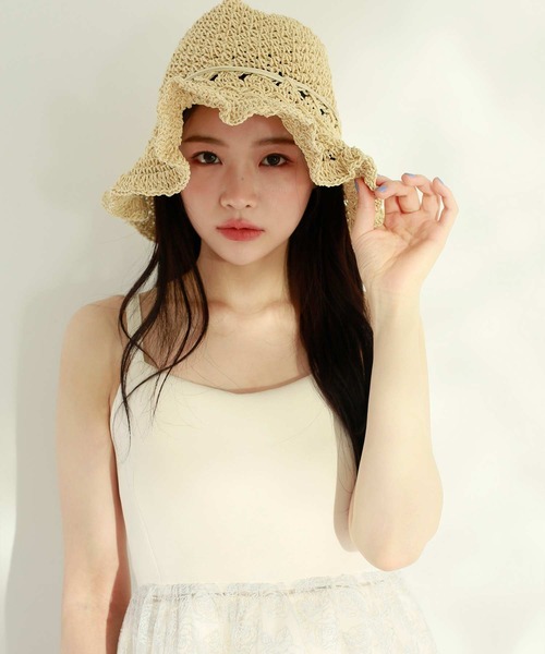 one after another NICE CLAUP（ワンアフターアナザーナイスクラップ）の「マルチWAY/ドッキングキャミワンピース（ワンピース・レディース・ブラック/アイボリー/ネイビー・FREE）」の5枚目の写真