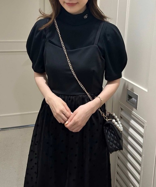 one after another NICE CLAUP（ワンアフターアナザーナイスクラップ）の「マルチWAY/ドッキングキャミワンピース（ワンピース・レディース・ブラック/アイボリー/ネイビー・FREE）」の16枚目の写真